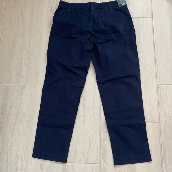 J.Crew High-rise girlfriend chino pant navy blue10P - Picture 3 of 7